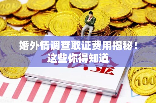 昌江婚外情调查取证费用揭秘！这些你得知道